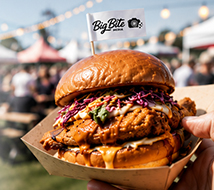 Big Bite Media food photography and digital marketing website preview