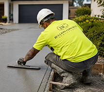 Concrete Bullion concrete services website preview