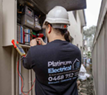Platinum Electrical and Air Conditioning website preview