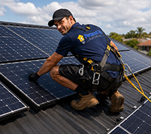 Powered Up Electrical solar and renewable energy website preview